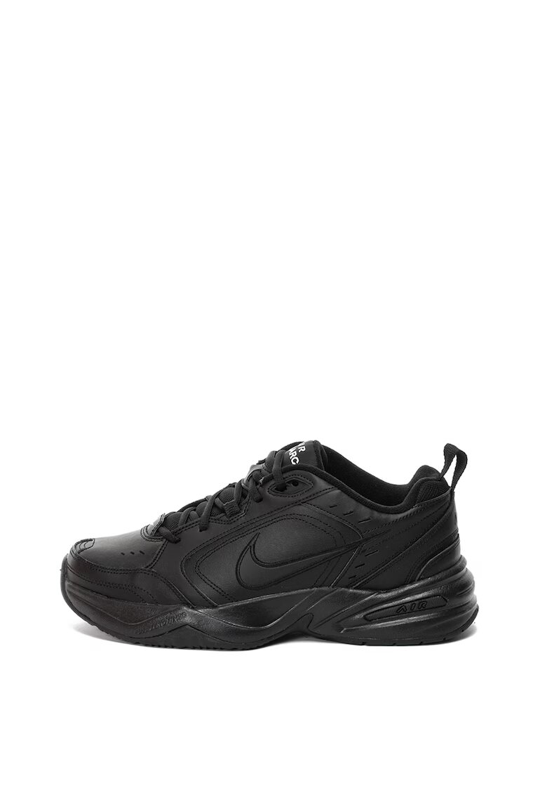 Nike Pantofi Air Monarch IV din piele si piele ecologica pentru fitness - Negru