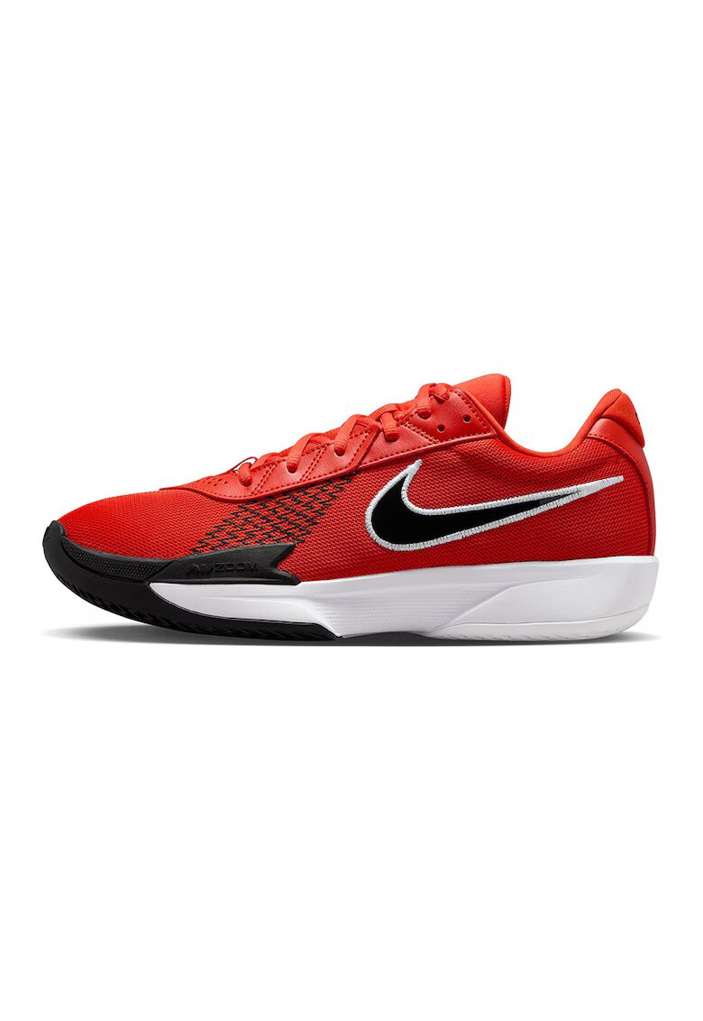 Nike Pantofi Air Zoom G.T. Cut Academy cu logo - pentru baschet - Crem/Gri inchis