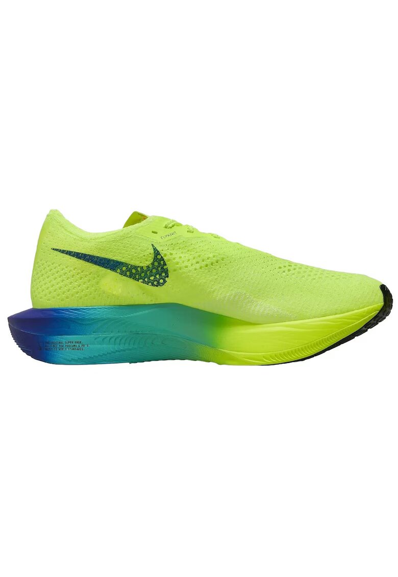 Nike Pantofi alergare barbati ZoomX Vaporfly Next% 3 SS 2024 Lime/Albastru 45 1/2