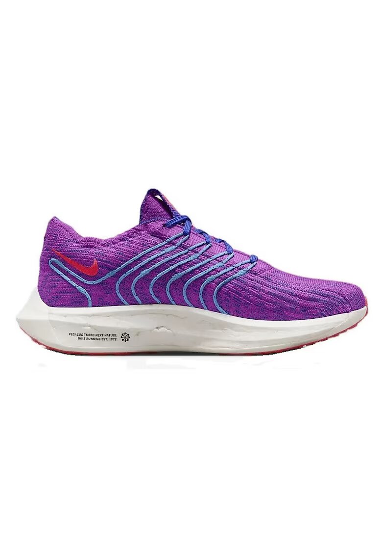 Nike Pantofi alergare dama Pegasus Turbo Next Nature SS 2023 - Rosu/Mov