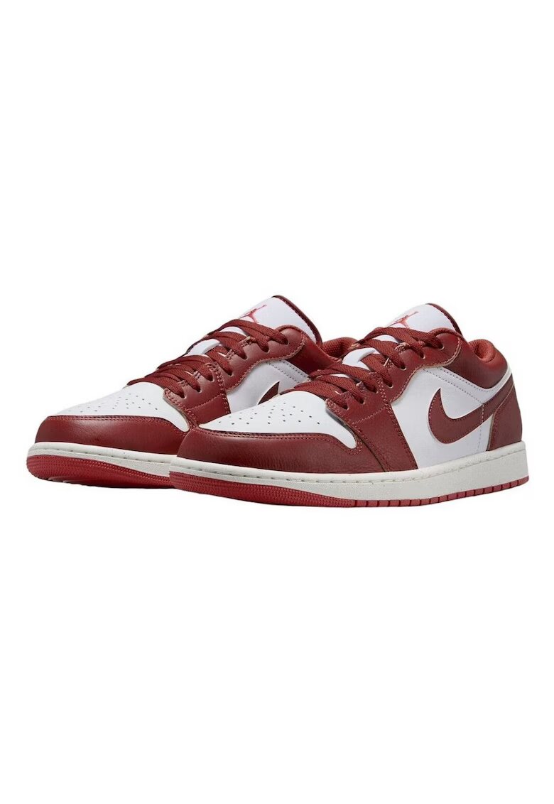 Nike Pantofi barbati Air Jordan 1 Low Se - piele naturala - rosu/alb