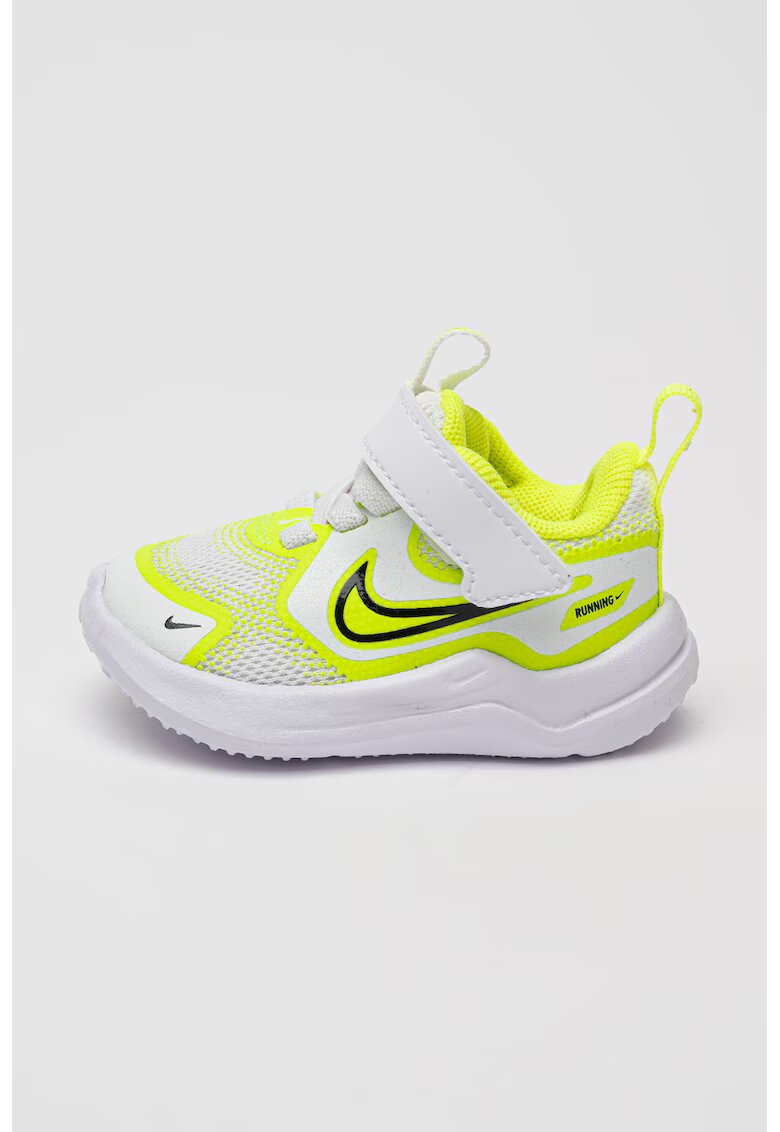 Nike Pantofi Cosmic cu inchidere velcro pentru alergare - Alb/Verde lime