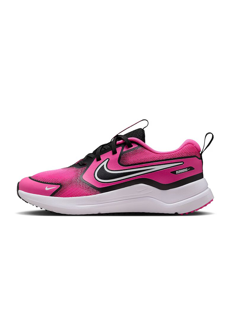 Nike Pantofi Cosmic cu logo pentru alergare - Negru/Fucsia