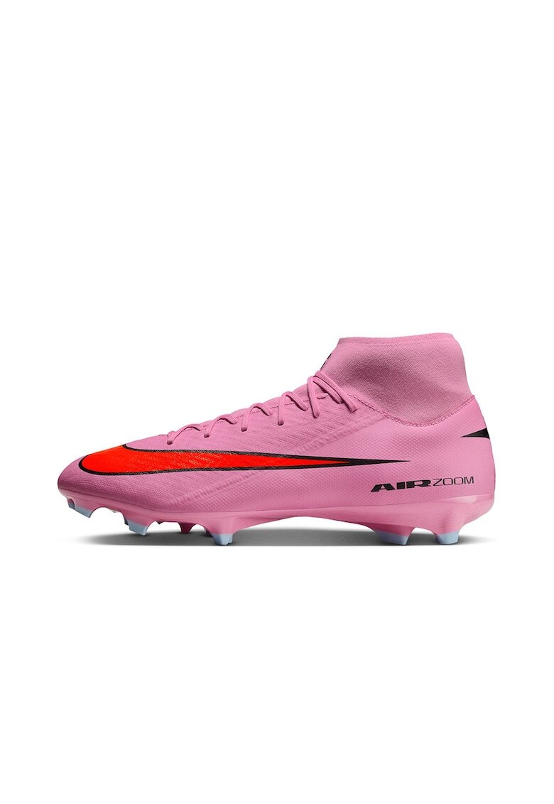 Nike Pantofi cu crampoane pentru fotbal Mercurial Superfly 10 Academy - Rosu vermillion/Roz