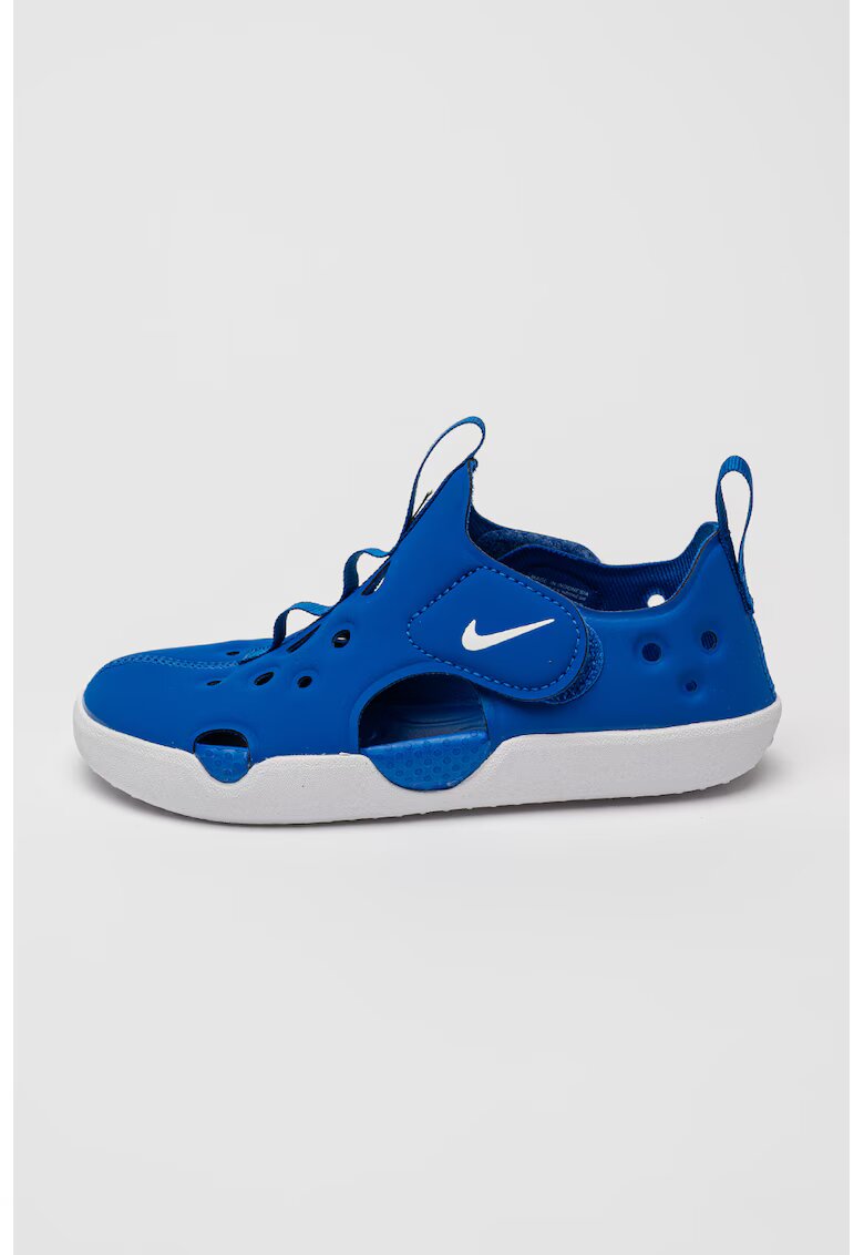Nike Pantofi cu velcro si decupaje - Albastru royal