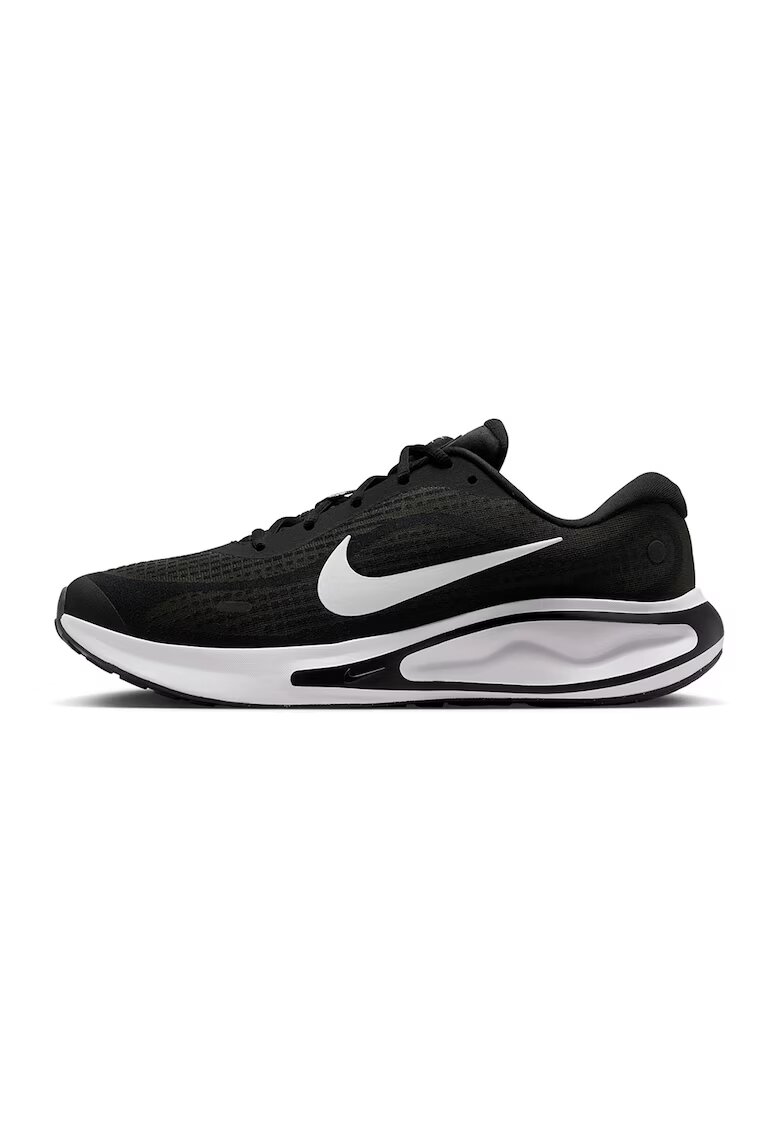 Nike Pantofi din plasa cu log - pentru alergare Journey - Alb/Negru/Gri antracit
