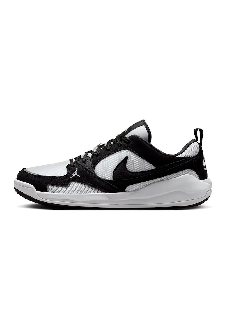Nike Pantofi Jordan CMFT Era din piele intoarsa pentru baschet - Alb/Negru