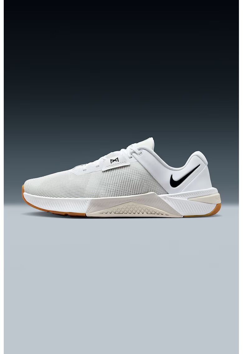 Nike Pantofi Metcon 10 cu logo - pentru fitness - Negru/Alb murdar
