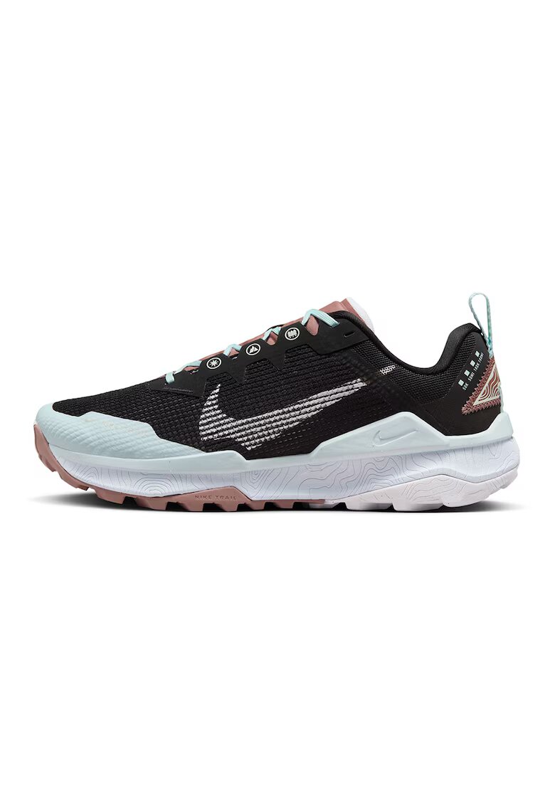 Nike Pantofi pentru alergare pe teren accidentat React Wildhorse - Negru/Albastru deschis
