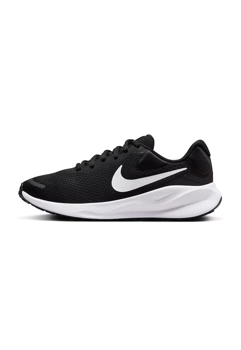 Nike Pantofi pentru alergare Revolution 7 Road - Alb/Negru