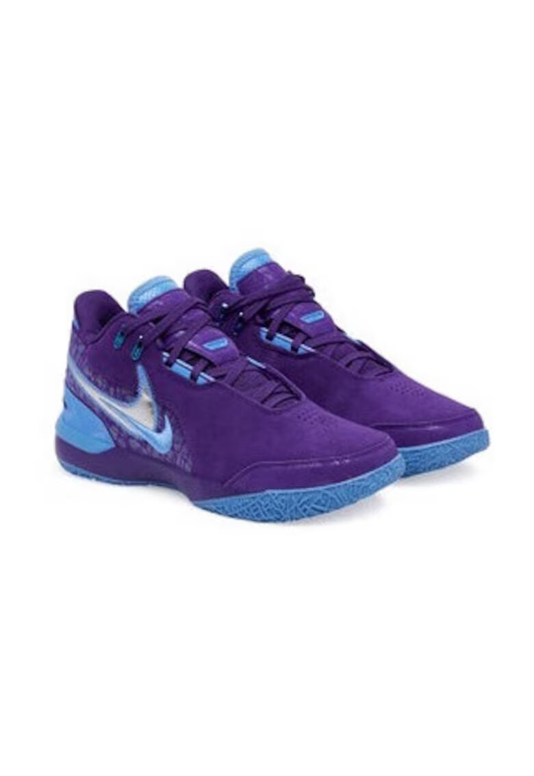 Nike Pantofi pentru baschet barbati 305364227 - Piele naturala - Violet - Violet