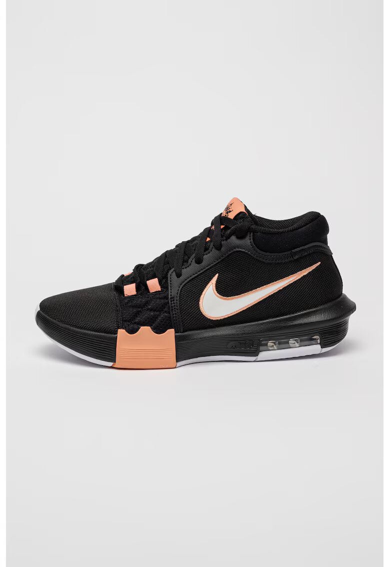 Nike Pantofi pentru baschet LeBron Witness VIII - Negru/Roz somon