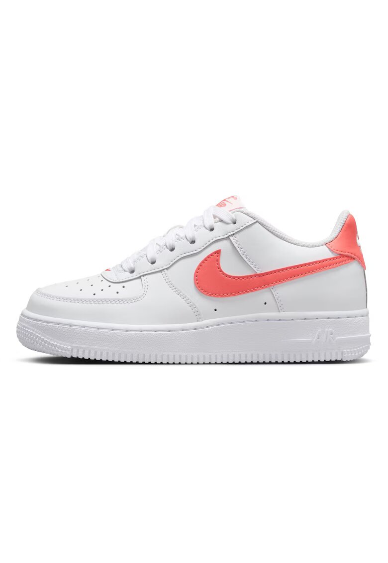 Nike Pantofi sport - Air Force 1 (Gs) - Piele naturala - Alb - Alb