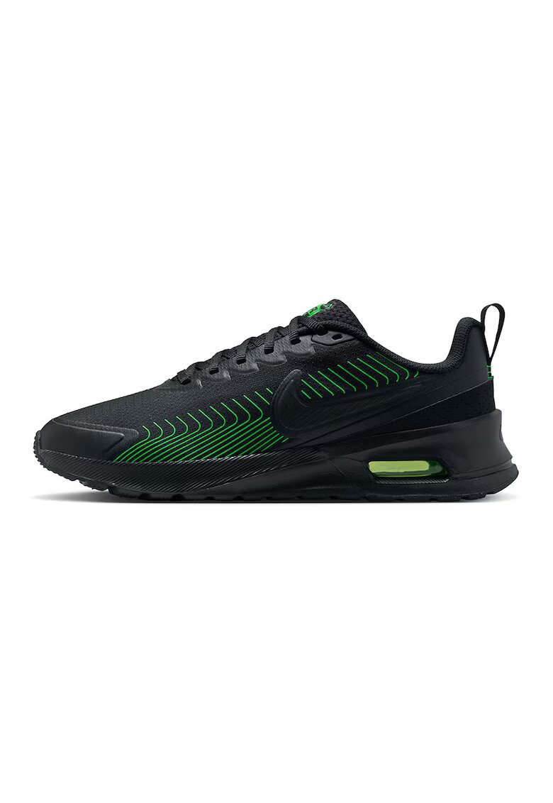 Nike Pantofi sport Air Max Nuaxis - Negru/Verde lime