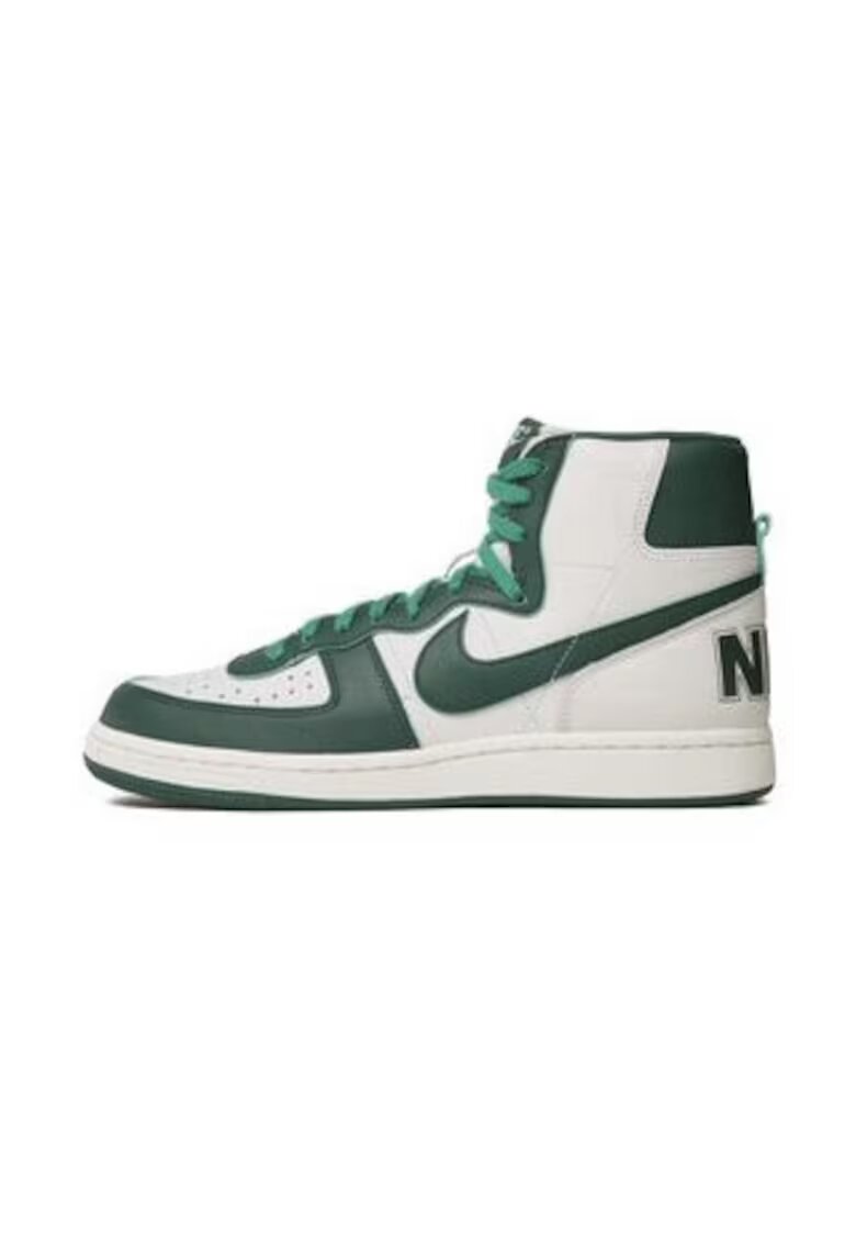 Nike Pantofi sport barbati 302994076 - Piele naturala - Alb - Alb