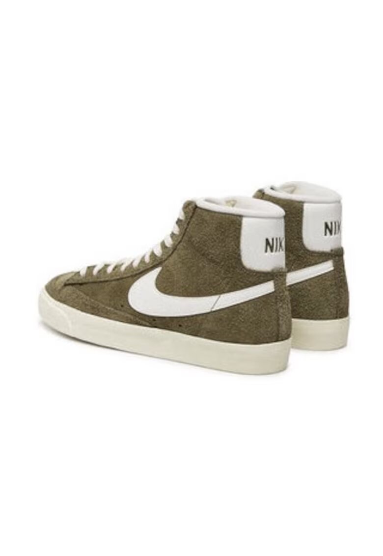 Nike Pantofi sport barbati 304155505 - Piele naturala - Verde - Verde