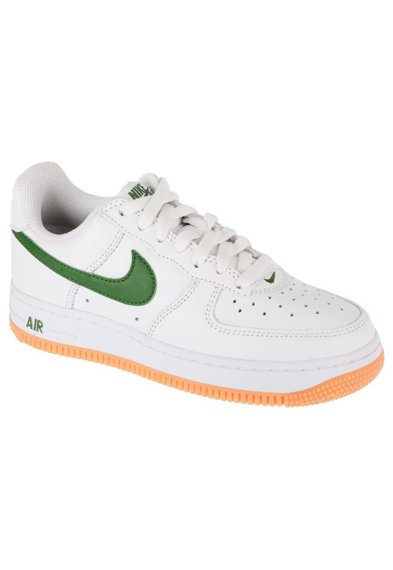 Nike Pantofi sport barbati - Air Force 1 Low Retro QS - piele naturala - alb - Alb