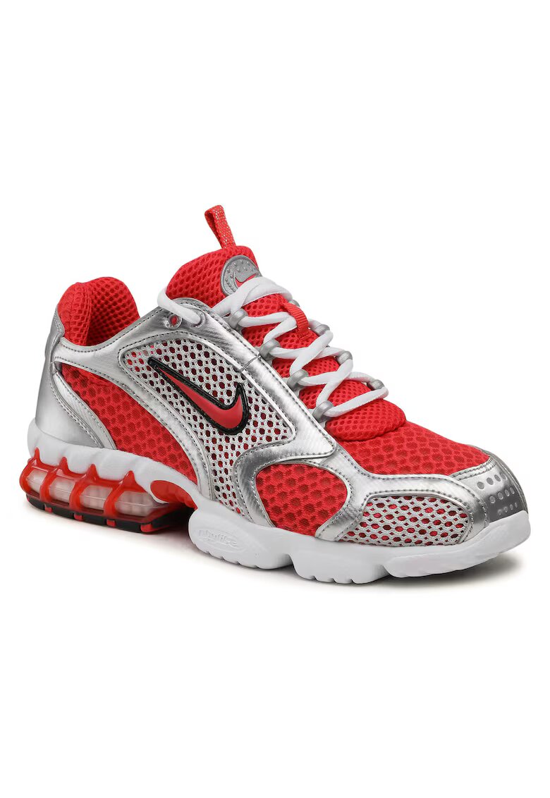 Nike Pantofi sport barbati - CJ1288 - Textil - 42.5 EU - Rosu/Argintiu - Rosu/Argintiu