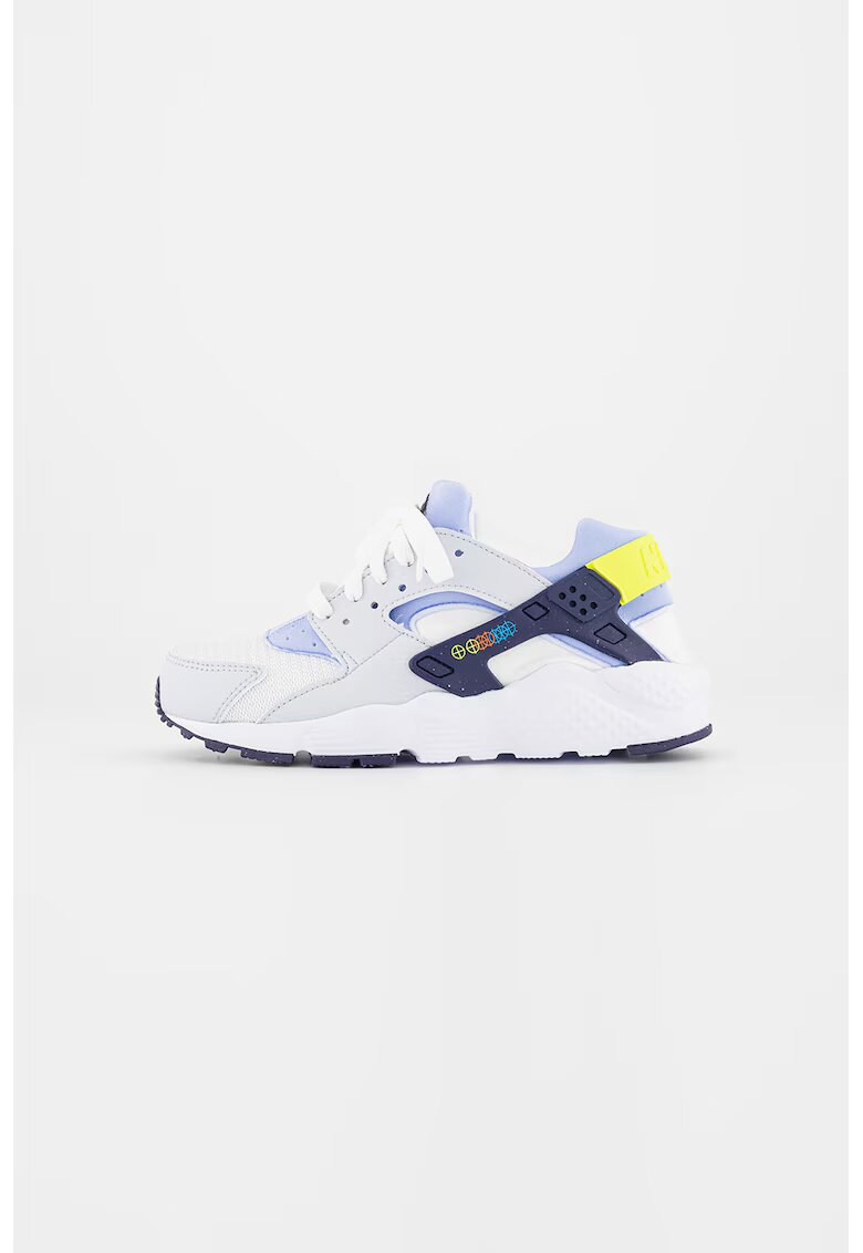 Nike Pantofi sport colorblock Huarache Run - Alb/Albastru azur