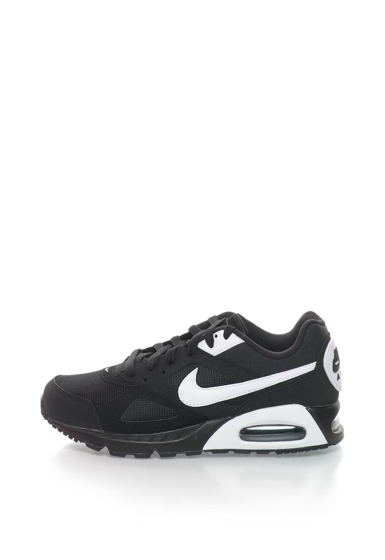 Nike Pantofi sport cu garnituri de piele intoarsa Air Max Ivo - Negru