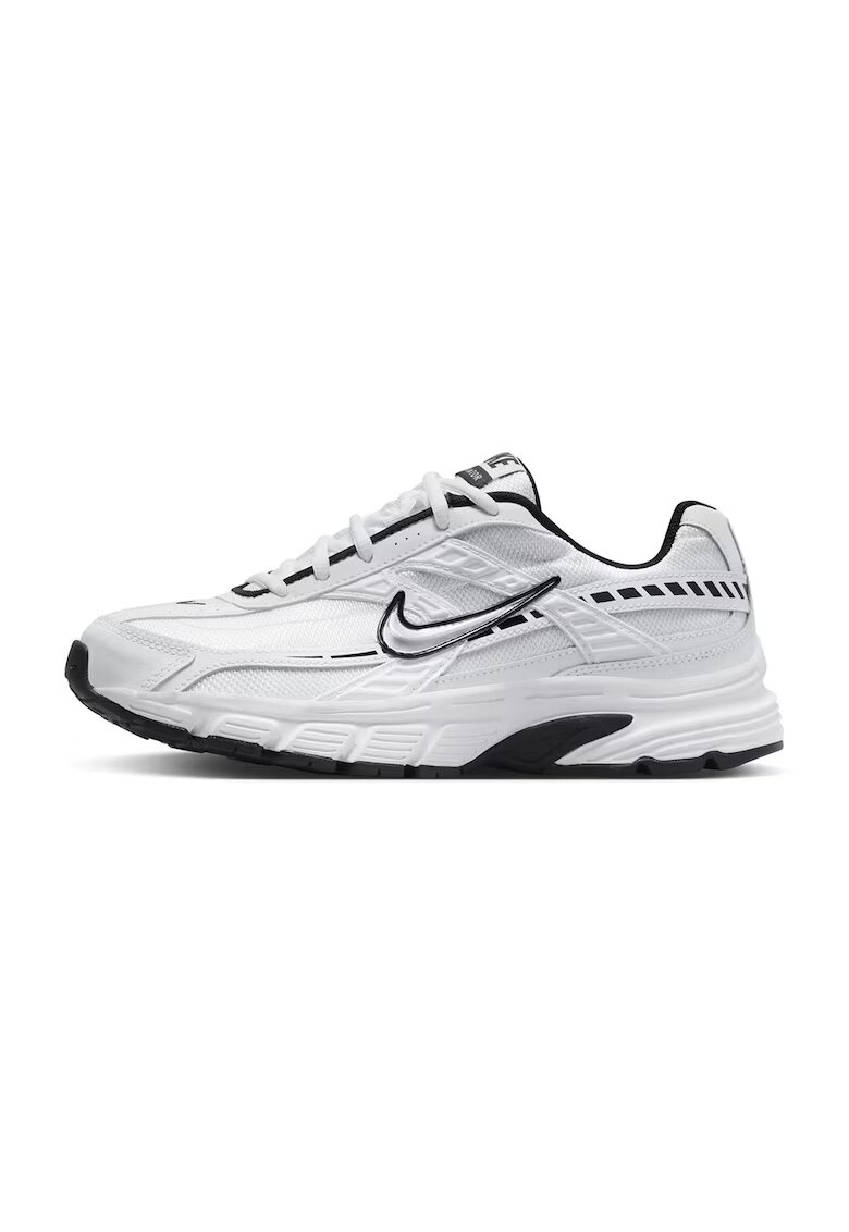 Nike Pantofi sport cu insertii de piele Initiator - Alb/Negru