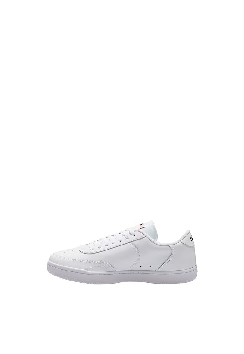 Nike Pantofi sport cu insertii din piele Court Vintage - Alb