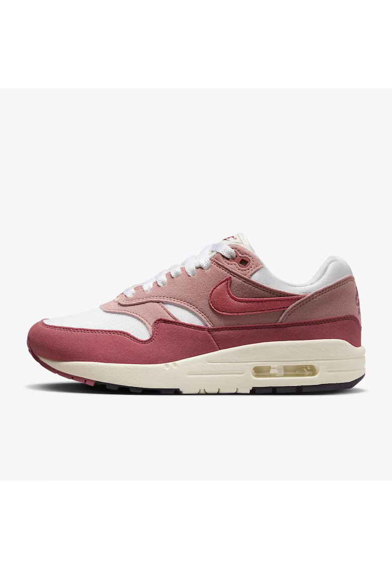 Nike Pantofi sport dama AIR MAX 1 - alb/visiniu - - Alb | Visiniu