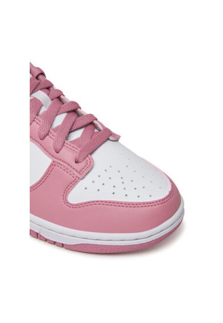 Nike Pantofi sport dama - DD1873 - Piele naturala - 37.5 EU - Alb/Roz - Alb/Roz