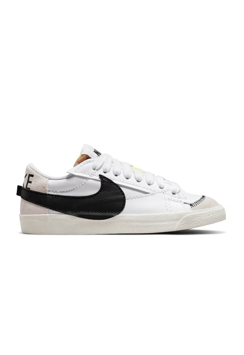 Nike Pantofi sport de piele Blazer Low 77 - Alb