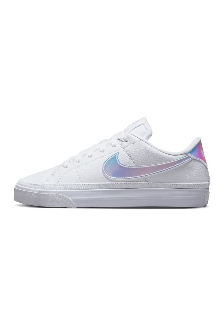 Nike Pantofi sport de piele ecologica Court Legacy - Alb