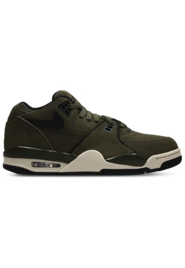 Nike Pantofi sport de piele intoarsa cu logo Air Flight 89 Low