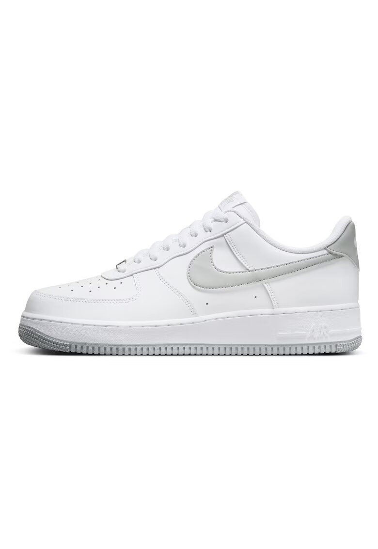 Nike Pantofi sport de piele si piele ecologica cu logo