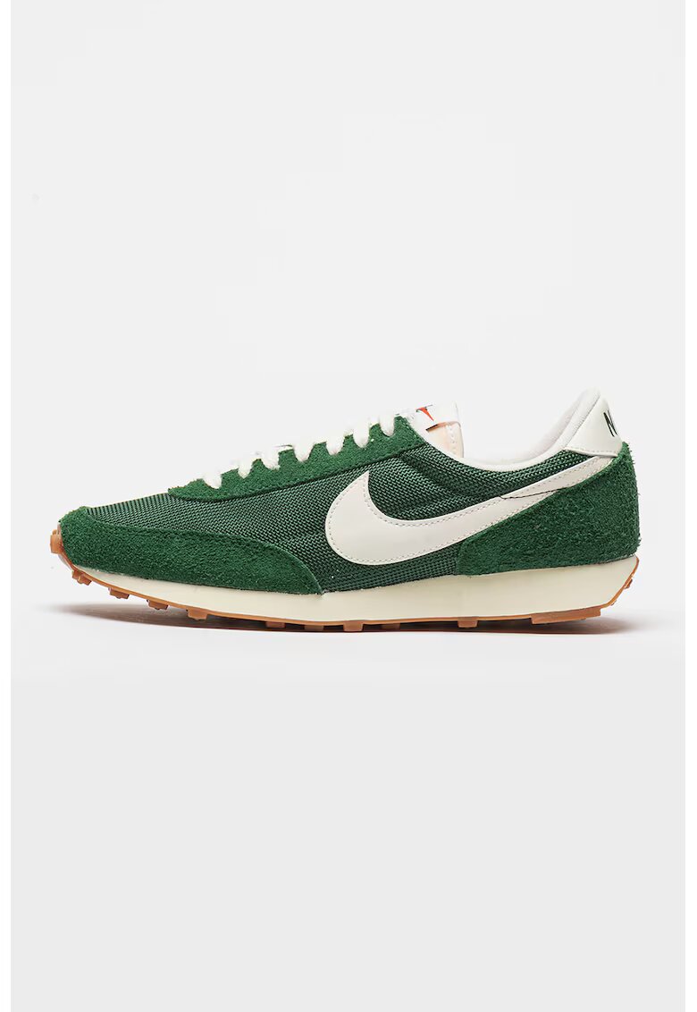 Nike Pantofi sport din material textil cu logo Dbreak - Alb/Verde englez