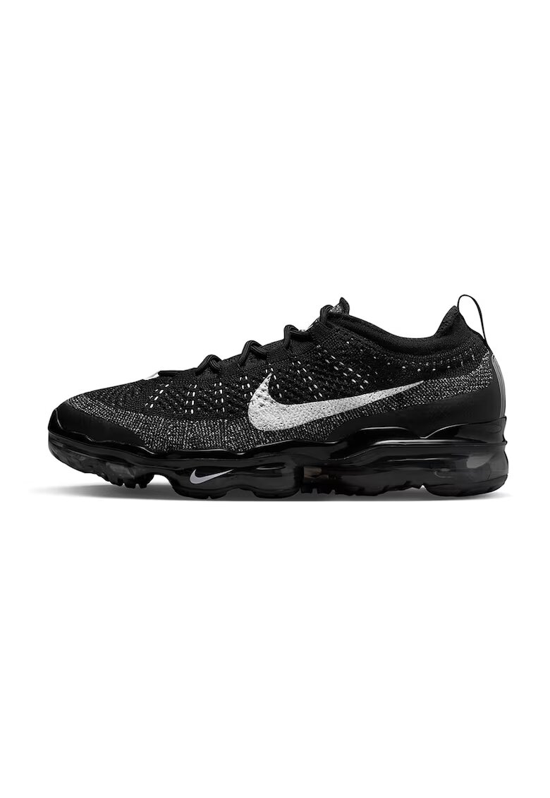 Nike Pantofi sport din plasa Air VaporMax - Negru/Gri inchis