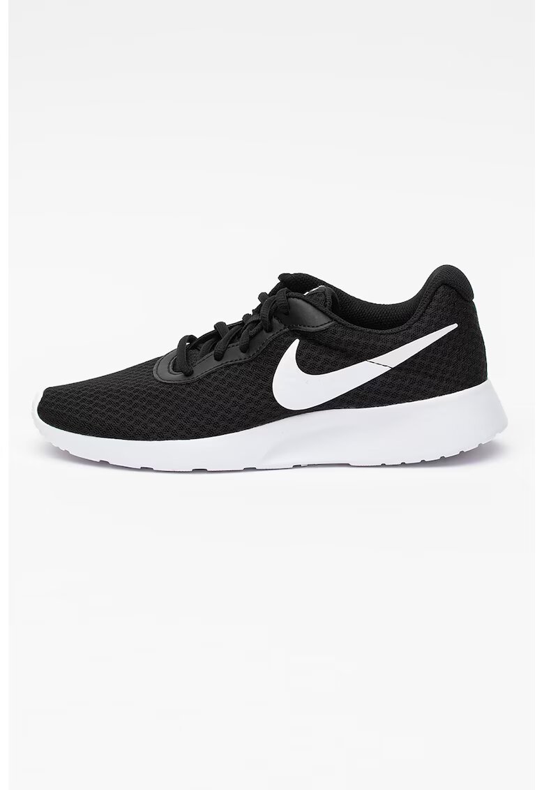 Nike Pantofi sport din plasa cu logo Tanjun - Alb/Negru