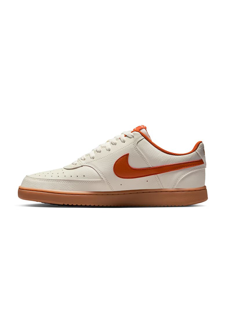 Nike Pantofi sport low-cut Court Vision - Portocaliu/Maro nisip