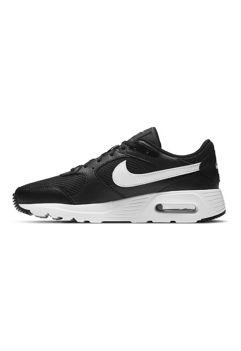 Nike Pantofi sport low-top de piele si plasa Air Max SC