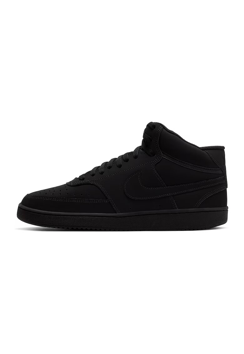 Nike Pantofi sport mid-high Court Vision - Negru