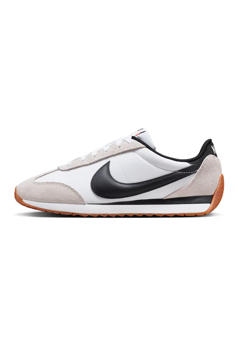 Nike Pantofi sport Pacific cu garnituri din piele intoarsa - Alb/Negru/Bej