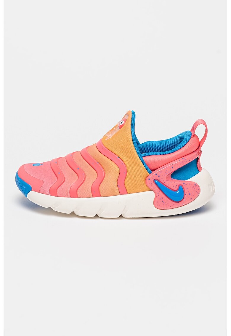 Nike Pantofi sport slip-on Dynamo Go SE - Portocaliu/Coral/Albastru