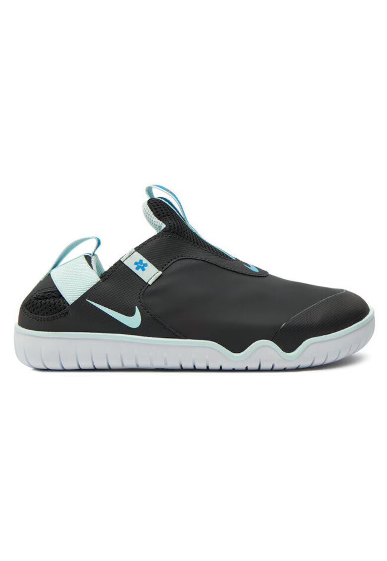Nike Pantofi sport Unisex 304962202 - Piele ecologica - Negru - Negru