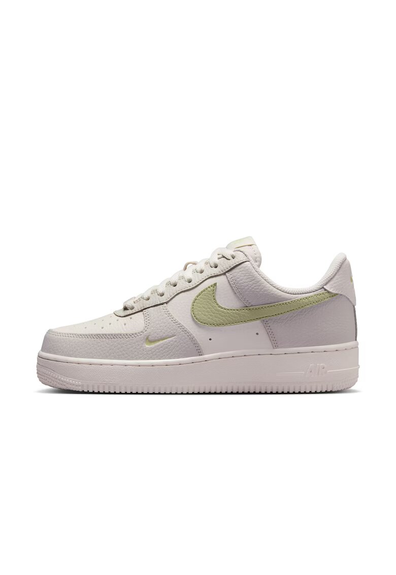 Nike Pantofi sport - W Air Force 1 '07 Jd - Piele naturala - Alb - Alb