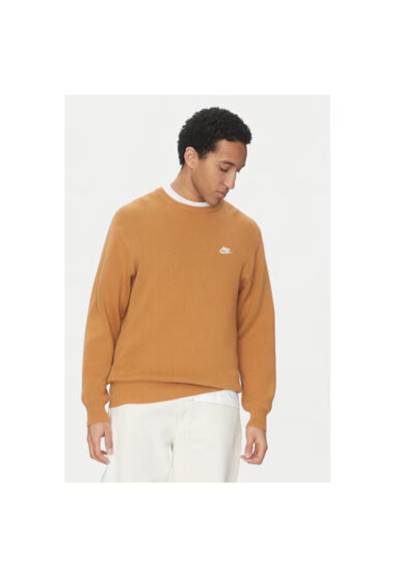 Nike Pulover barbati FQ2912 - Bumbac - XS INTL - Maro