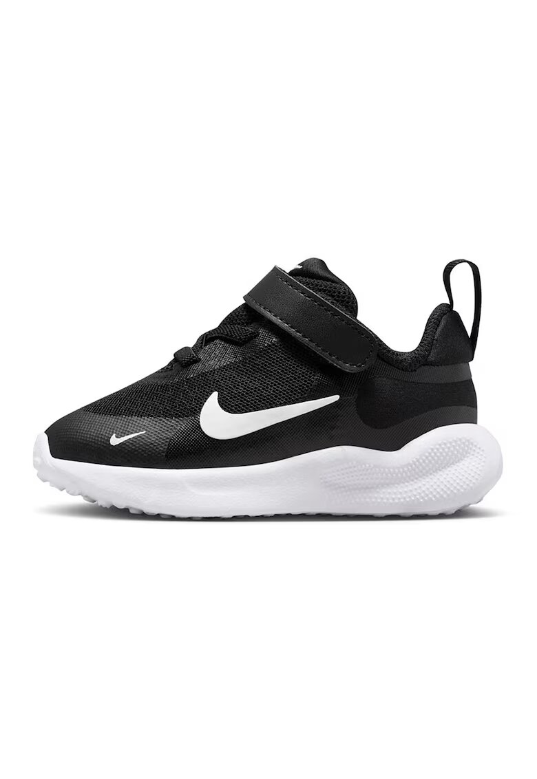 Nike Revolution 7 Pantofi cu velcro - pentru alergare - Alb/Negru