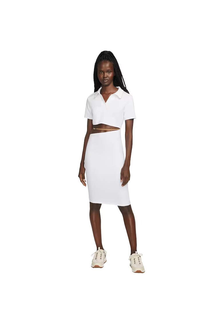 Nike Rochie femei Wmns Jacquemus Nrg Dri-fit Dress - Alb - Alb
