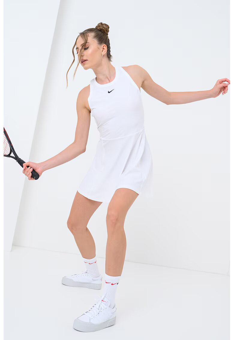 Nike Rochie mini pentru tenis Victory - Alb optic