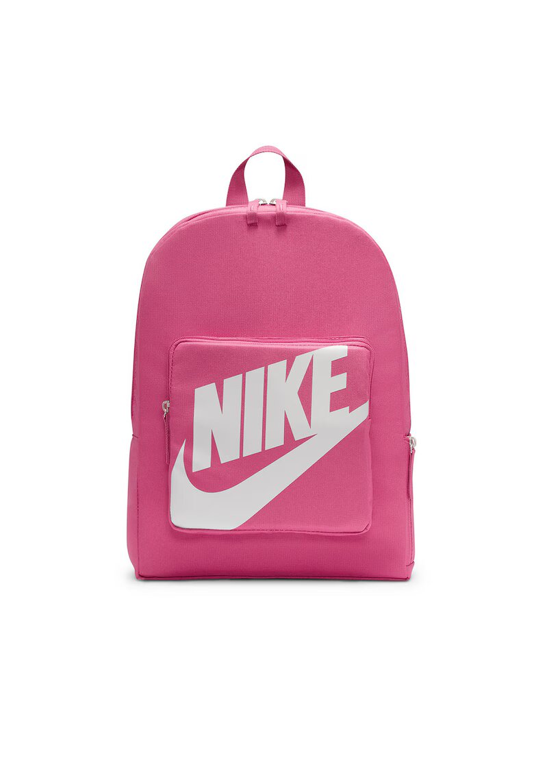 Nike Rucsac cu buzunar frontal cu fermoar - Alb/Fucsia