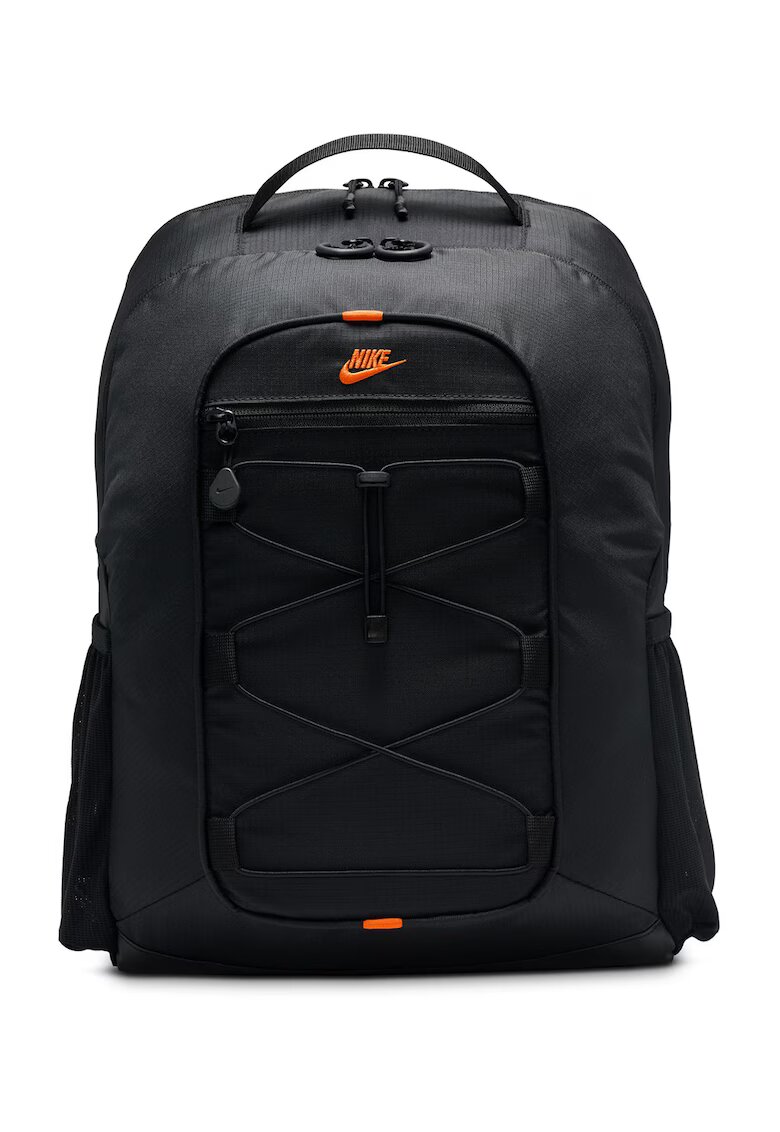 Nike Rucsac cu logo discret Hayward - 22L - Negru/Portocaliu mandarina