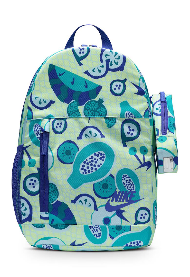 Nike Rucsac cu penar detasabil si model - Verde/Albastru