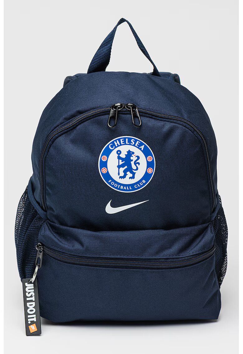 Nike Rucsac unisex pentru fotbal Chelsea F.C. - 11 L - Alb optic/Bleumarin